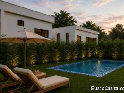 Villa 2 habitaciones en Praderas del Farall&oacute;n en Punta Cana